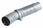 Boru, Egzoz Ön, E3, 9414900165 Mercedes Axor Ø110 Alusi, Spiral (P),