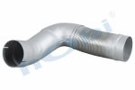Boru, Egzoz Ön, E3, 9484901719 Mercedes Actros Ø127 Alusi, Spiral (P),