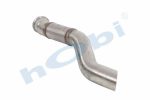 Boru, Egzoz Ön, E5, 9304903319 Mercedes Actros Ø120 Inox, Spiral (P), - Görsel 2