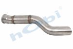 Boru, Egzoz Ön, E5, 9304903319 Mercedes Actros Ø120 Inox, Spiral (P), - Görsel 3
