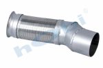 Boru, Egzoz Ön, E6, 9604901020 Mercedes Actros Ø127 Inox, Spiral (P),