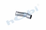 Boru, Egzoz Ön, E6, 9604901020 Mercedes Actros Ø127 Inox, Spiral (P), - Görsel 2