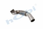 Boru, Egzoz Ön, E4, 9304908319 Mercedes Actros Ø120 Inox, Flexli, - Görsel 2