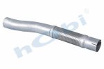 Boru, Egzoz Ön, E2, 6684903119 Mercedes Vario Ø76,2 Alusi, Spiral (P),