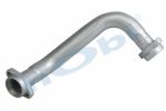 Boru, Egzoz Ön, E3, 5411402003 Mercedes Actros Ø50,8 Inox,