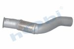 Boru, Egzoz Ön, E3, 9424903219 Mercedes Actros Ø127 Alusi, Spiral (K),