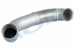 Boru, Egzoz Ön, E3, 9484903619 Mercedes Actros Ø127 Alusi, Spiral (P),