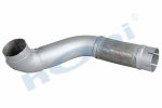 Boru, Egzoz Ön, E3, 9484902319 Mercedes Actros Ø127 Alusi, Spiral (P),