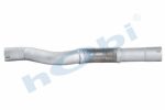 Boru, Egzoz Ön, E1, 6684900410 Mercedes 709D Ø76,2 Alusi, Spiral (P),