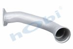 Boru, Egzoz Ön, E0, 6554900725 Mercedes 1922 Ø76,2 Alusi,