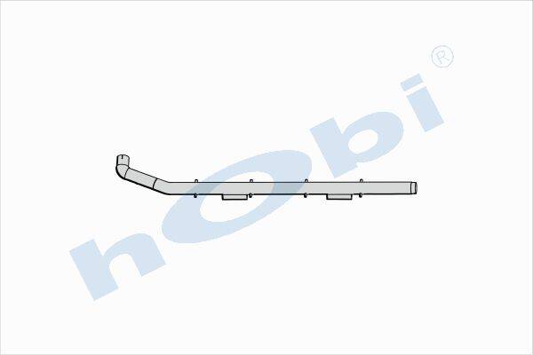 2995 Boru, Egzoz Çıkış, E0, 5010140947 Renault C Class Ø110 Alusi, - Görsel 1