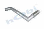 Boru, Egzoz Ön, E3, 5010317781 Renault Premium Ø110 Alusi, Flexli, - Görsel 2