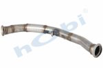 Boru, Egzoz Ön, E5, 7482414024 Renault Midlum Ø88,9 Inox, Flexli,