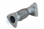 Boru, Egzoz Ön, E5, 5801282194 Iveco Daily Ø76,2 Inox, Flexli,