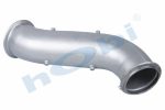 Boru, Egzoz Ön, E3, 41213621 Iveco Eurotech Cursor Ø110 Alusi, Spiral (P),