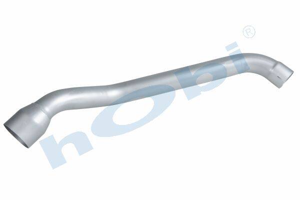 4150 Boru, Egzoz Ön, E2, 98453624 Iveco Eurotech Ø76,2 Alusi, - Görsel 1