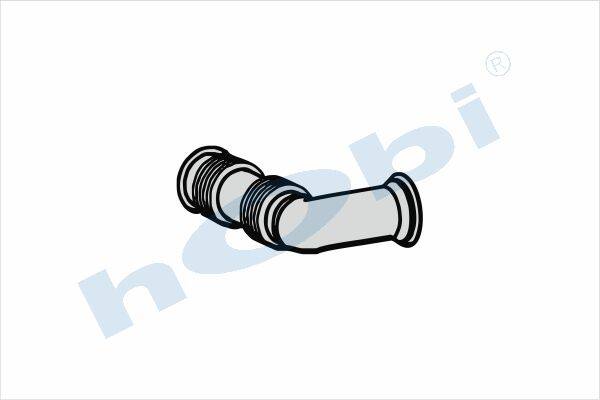 4251 Boru, Egzoz Ön, E5, 1409530 Daf LF55 Ø88,9 Inox, Flexli, - Görsel 1