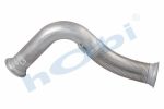 Boru, Egzoz Ön, E3, 1442482 Daf CF75 Ø101,6 Alusi, Spiral (P),