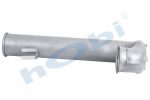 Boru, Egzoz Çıkış, E3, 1619460 Daf CF75 Ø127 Alusi,