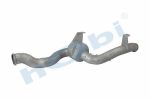 Boru, Egzoz Çıkış, E5, 1690945 Daf CF85 Ø127 Alusi, Susturuculu, - Görsel 2