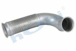 Boru, Egzoz Ön, E2, 1333578 Daf CF85 Ø127 Alusi, Spiral (P),