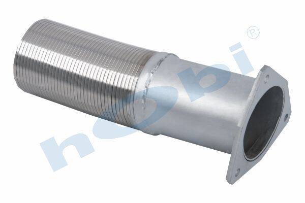 4535 Boru, Egzoz Ön, E2, 1333160 Daf Ø114,3 Alusi, Spiral (P), - Görsel 1