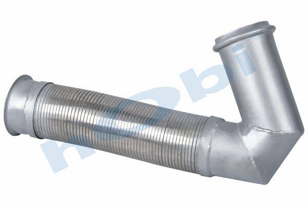 4545 Boru, Egzoz Ön, E2, 1271374 Daf Ø101,6 Alusi, Spiral (P), - Görsel 1