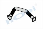 Boru, Egzoz Ön, E1, 375056 Daf 95 Ø114,3 Alusi, Spiral (P),