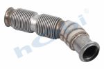 Boru, Egzoz Ön, E6, 1708979 Daf LF Ø88,9 Inox, Flexli (Körük), İzolasyonlu, - Görsel 3
