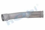 Boru, Egzoz Ön, E3, 9424904119 Mercedes Actros Ø120 Dkp, Spiral (K), Gri