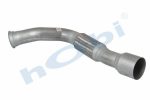 Boru, Egzoz Ön, E6, 9604908447 Mercedes Axor Ø88,9 Alusi, Flexli,