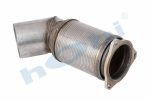 Boru, Egzoz Ön, E6, 6294903510 Mercedes Axor Ø127 Inox, Spiral (P), - Görsel 2