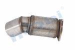 Boru, Egzoz Ön, E6, 6294903510 Mercedes Axor Ø127 Inox, Spiral (P), - Görsel 4