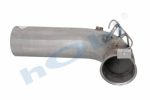 Boru, Egzoz Çıkış, E6, 2435276 Scania Ø127 Inox,