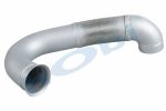 Boru, Egzoz Ön, E3, 9484901419 Mercedes Actros Ø127 Alusi, Spiral (P),