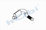Boru, Egzoz Ön, E3, 3754900315 Mercedes Axor Ø110 Alusi, Spiral (P),