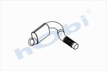 Boru, Egzoz Ön, E3, 3754900315 Mercedes Axor Ø110 Alusi, Spiral (P), - Görsel 2