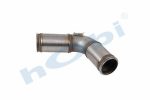 Boru, Egzoz Ön, E6, 2442567 Scania P.G.R Ø127 Inox, Spiral (P), - Görsel 2