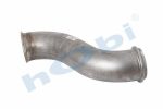 Boru, Egzoz Ön, E6, 21773926 Volvo Ø127 Inox,