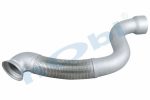 Boru, Egzoz Ön, E3, 1394023 Daf XF95 Ø101,6 Alusi, Spiral (P),