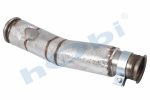 Boru, Egzoz Ön, E6, 81152010247 Man Ø80 Inox, İzolasyonlu,