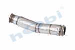 Boru, Egzoz Ön, E6, 81152010247 Man Ø80 Inox, İzolasyonlu, - Görsel 3