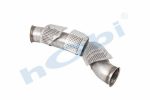 Boru, Egzoz Çıkış, E6, 1924401 Scania P.G.R Ø127 Inox, Spiral (P), Isı Kalkanlı, - Görsel 2