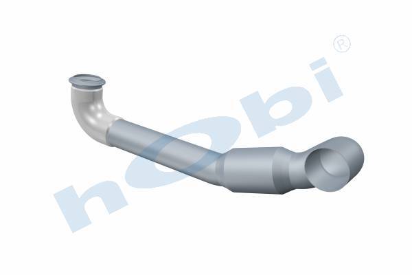 5155 Boru, Egzoz Çıkış, AB121998 Akia Ø88,9 Inox, Flexli, İzolasyonlu, - Görsel 1