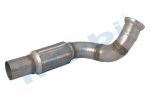 Boru, Egzoz Ön, E6, 9604905019 Mercedes Actros Ø88,9 Inox, Flexli (Körük),