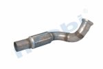 Boru, Egzoz Ön, E6, 9604905019 Mercedes Actros Ø88,9 Inox, Flexli (Körük), - Görsel 2