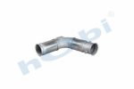 Boru, Egzoz Ön, E5, 1825035 Scania P.R.T Ø127 Inox, Spiral (P), - Görsel 2