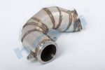 Boru, Egzoz Ön, E6, 51152015308 Man TGX Ø101,6 Inox, İzolasyonlu, - Görsel 3