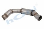 Boru, Egzoz Ön, E6, 21808493 Volvo FE Ø101,6 Inox, Spiral (P),