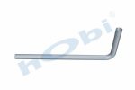 Boru, Jeneratör, Egzoz Ön, 46632987A Doosan Ø63,5 Alusi, - Görsel 3